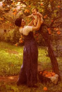 Mother-and-Child-in-the-Garden